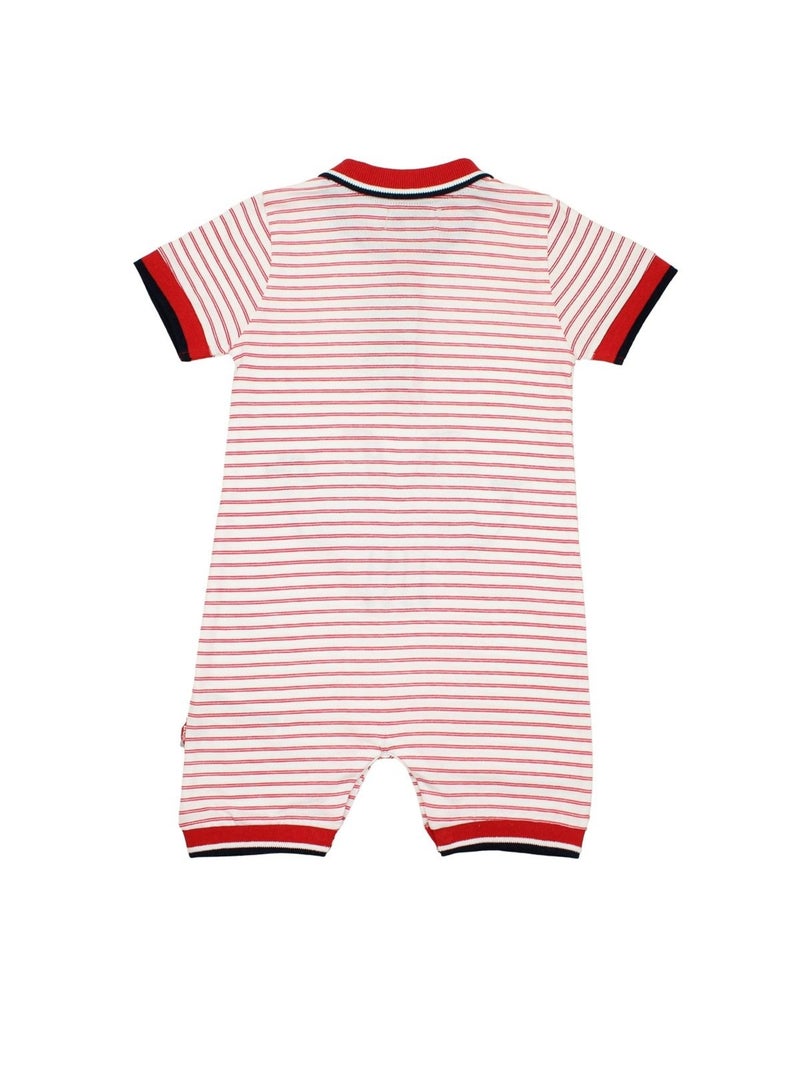 Lee Cooper - Grenouillere bébé Lee Cooper Rouge - Kiabi