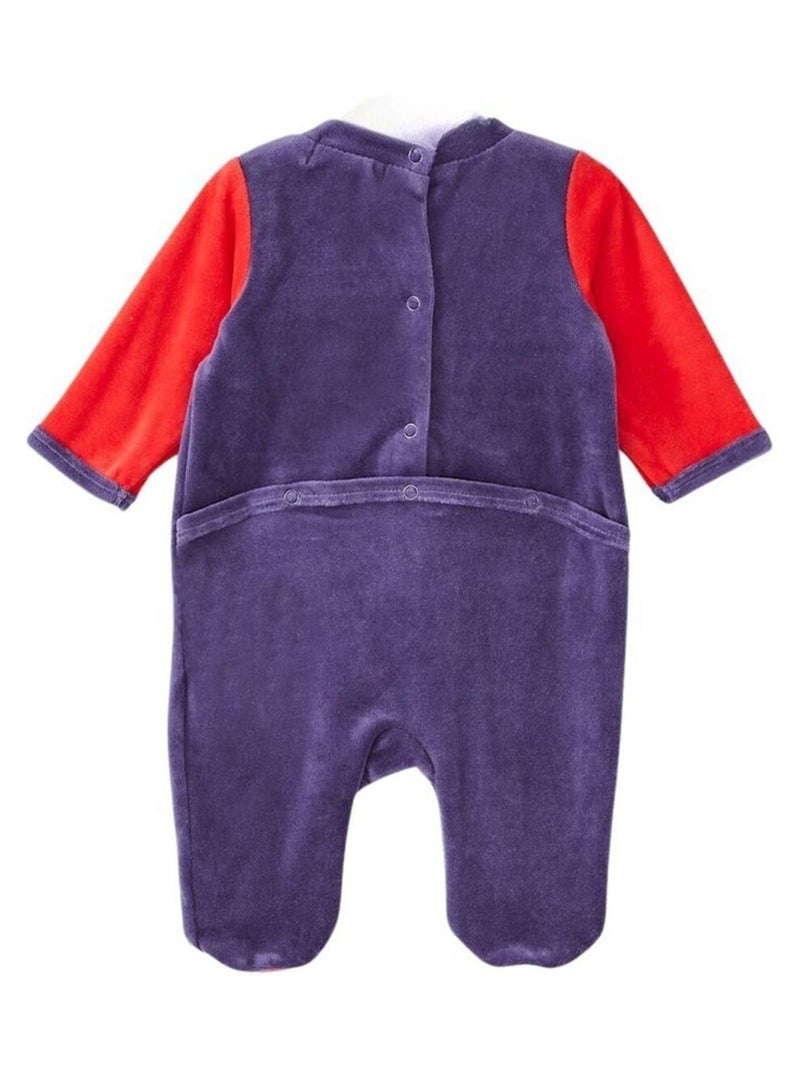 Lee Cooper - Grenouillere en velours Lee Cooper Rouge - Kiabi