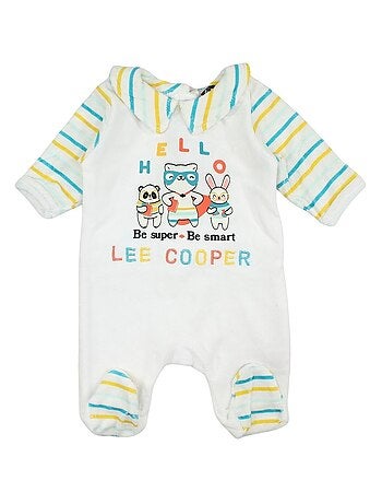 Lee Cooper - Grenouillere imprimé Lee Cooper en coton