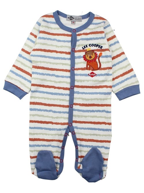Lee Cooper - Grenouillere imprimé Lee Cooper en coton - Kiabi