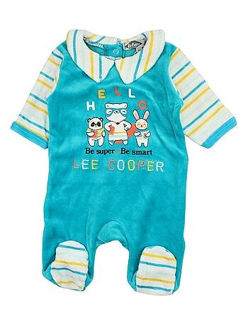 Lee Cooper - Grenouillere imprimé Lee Cooper en coton
