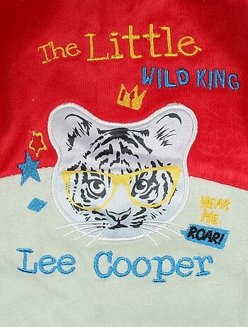 Lee Cooper - Grenouillere imprimé Lee Cooper en coton