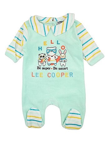 Lee Cooper - Grenouillere imprimé Lee Cooper en coton