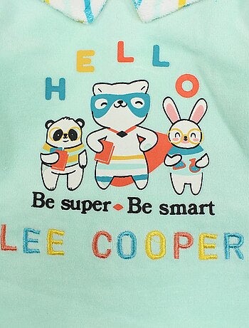 Lee Cooper - Grenouillere imprimé Lee Cooper en coton