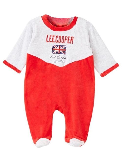 Lee Cooper - Grenouillere imprimé logo en coton - Kiabi