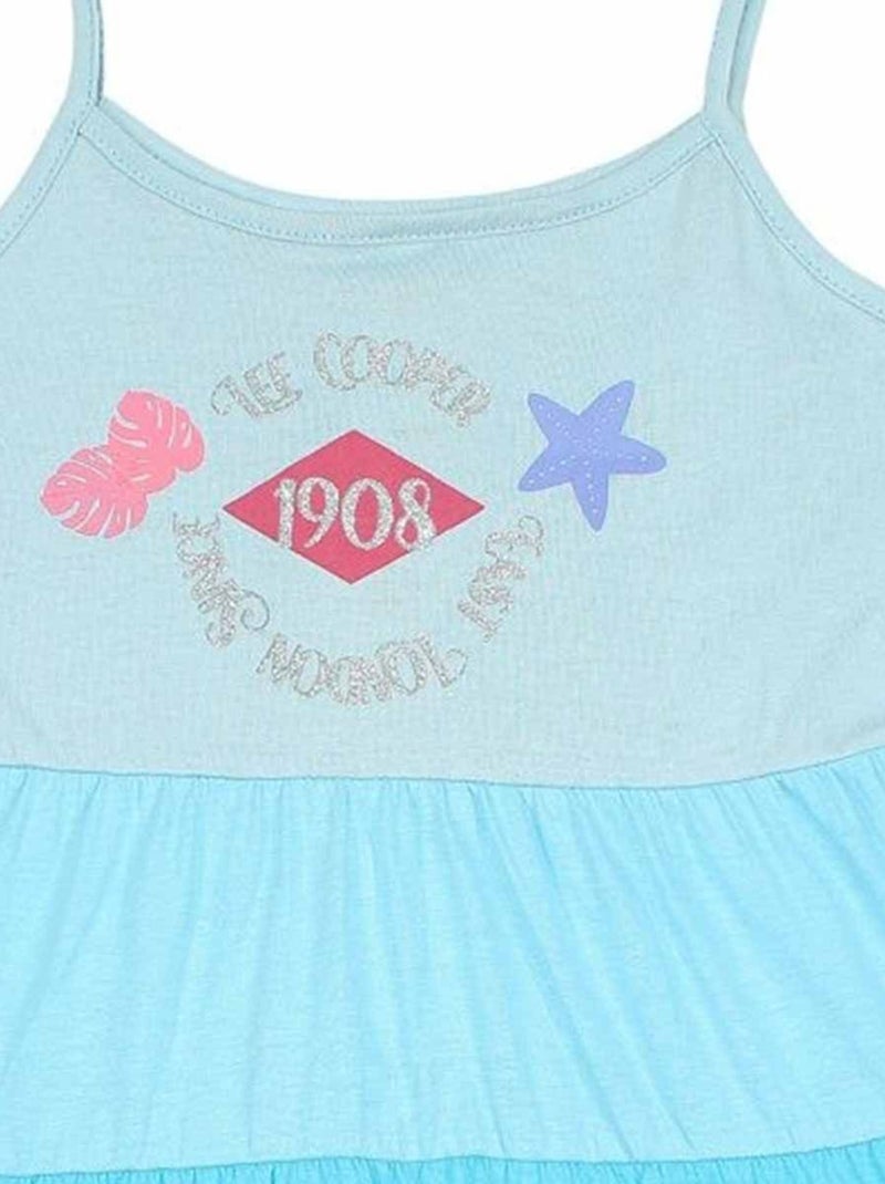 Lee Cooper -  imprimé Lee Cooper en coton Bleu - Kiabi