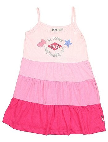 T-shirt Miss Evie Fille 11-12 Ans - Rose Basique Col Rond (occasion Très Bon état)