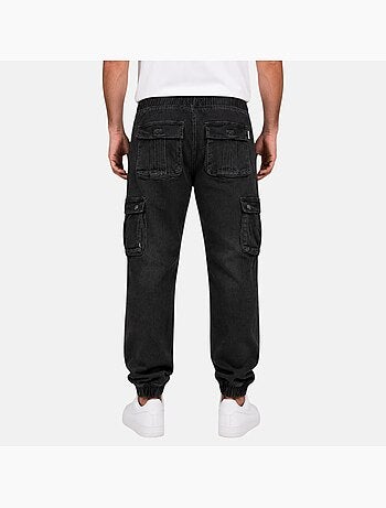 Lee cooper - jean cargo coupe ample, poches latérales