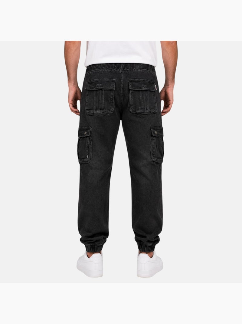 Lee cooper - jean cargo coupe ample, poches latérales Gris - Kiabi