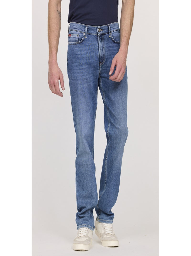 Lee Cooper - Jean coton regular LC118 L34 Bleu - Kiabi
