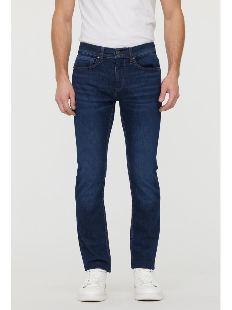 Lee Cooper - Jean coton straight 122Z Bleu - Kiabi