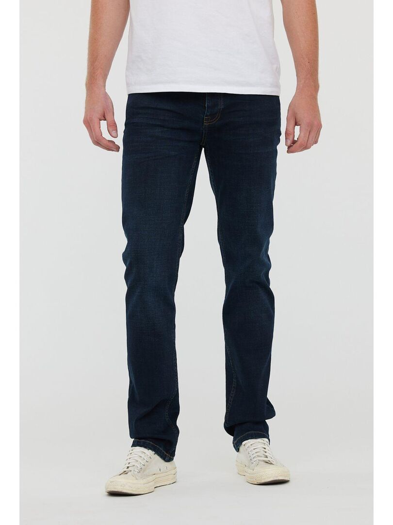 Jean LEE Homme 38/32 - Coupe Bootcut, Délavage Foncé, 100% Coton