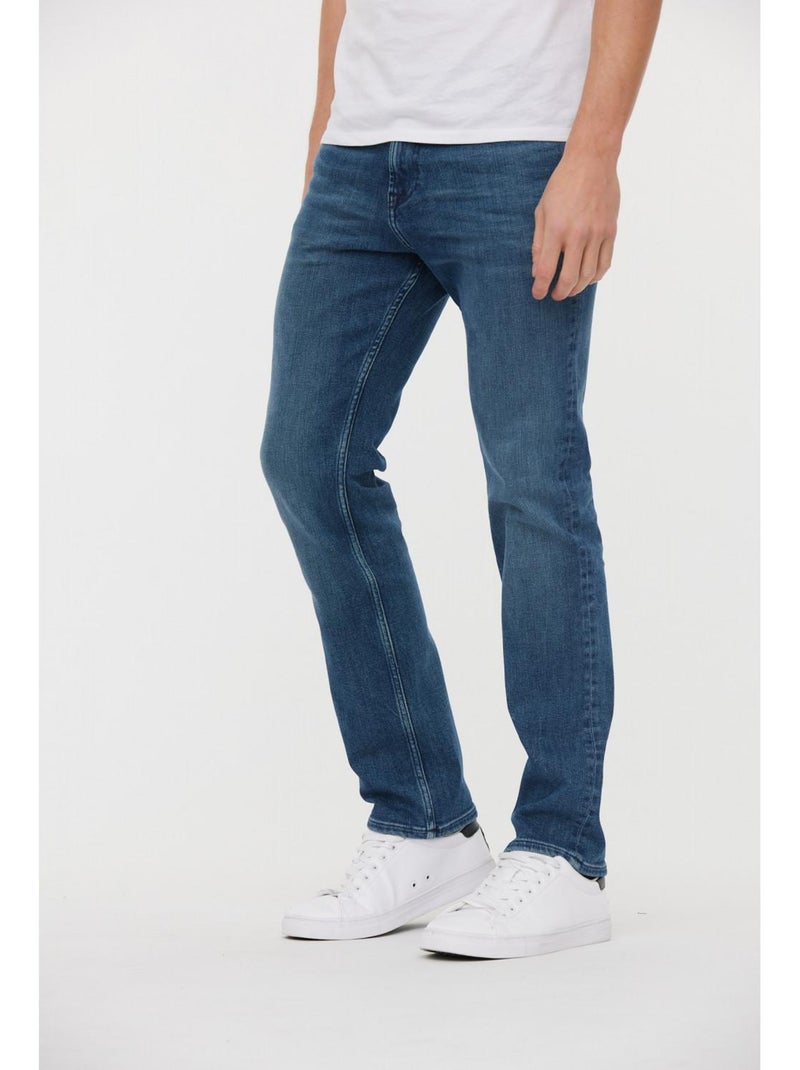 Lee Cooper - Jean coton straight LC126ZP Bleu - Kiabi