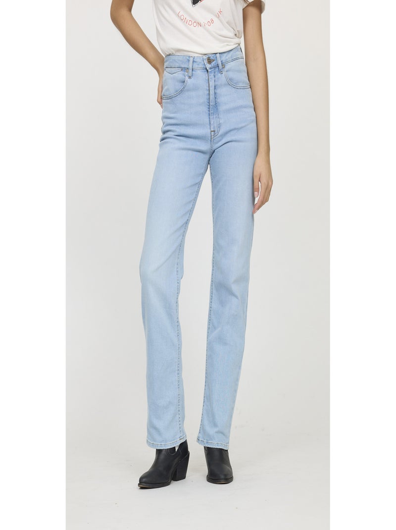 Lee Cooper - Jean coton straight LC141 Bleu - Kiabi
