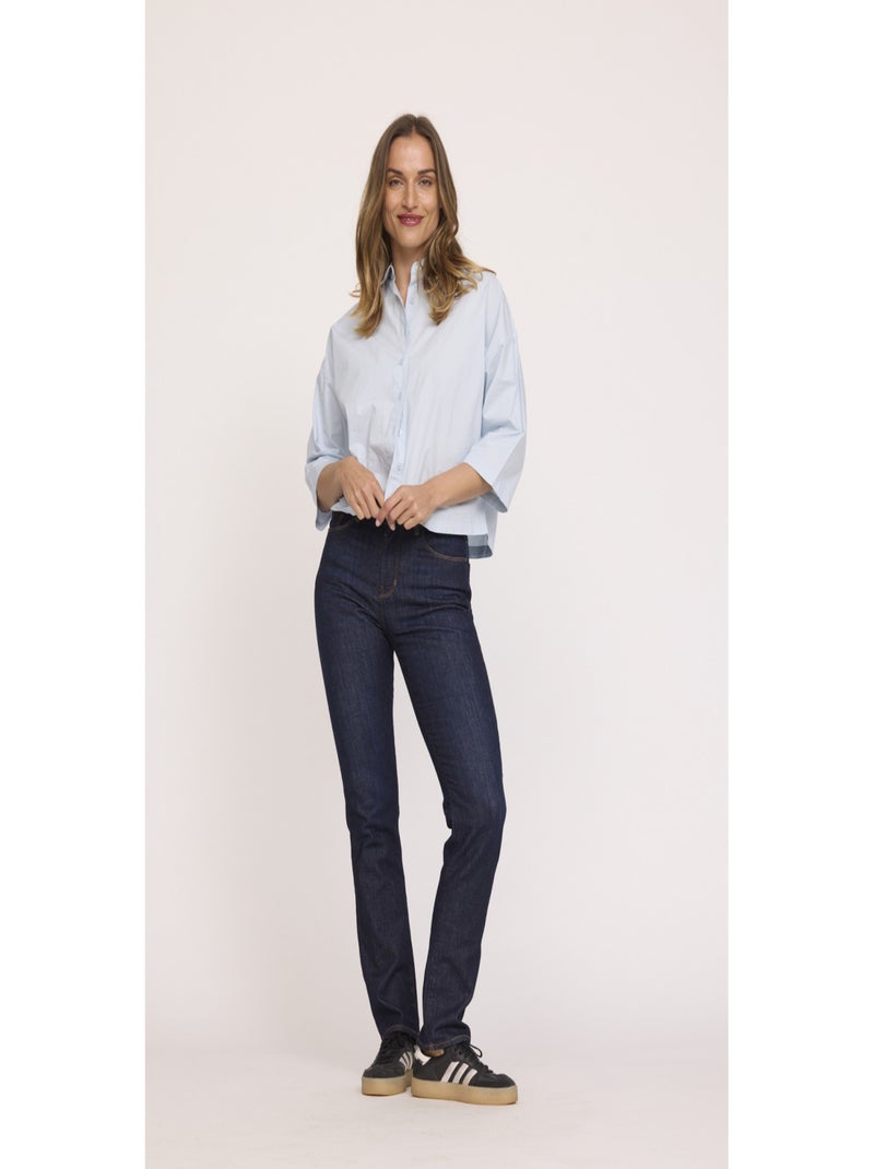Lee Cooper - Jean coton straight LC161 Bleu - Kiabi