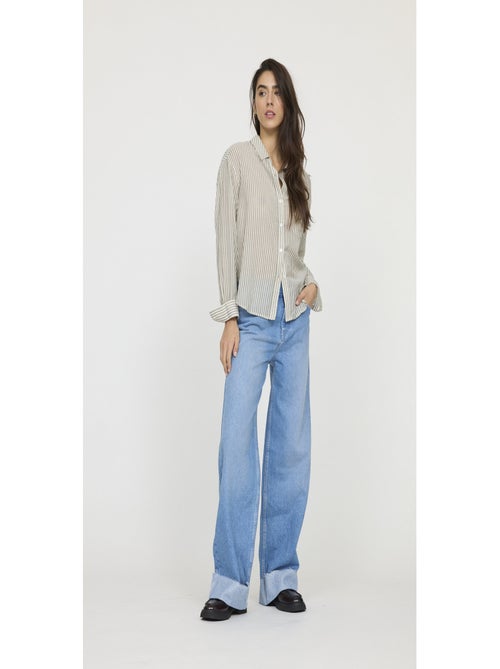 Lee Cooper - Jean coton wide leg JUDE - Kiabi