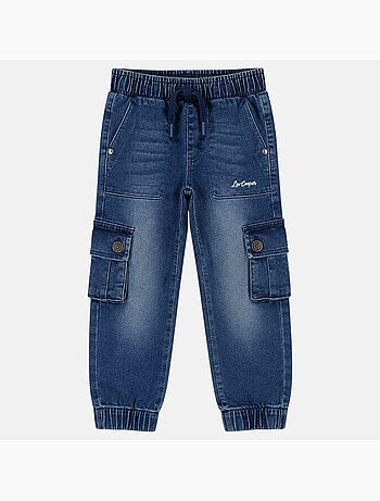 Lee cooper - jean coupe large, taille à cordon, poches cargo