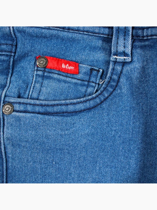 Lee cooper - jean coupe large, taille haute et fermeture boutonnée - Kiabi