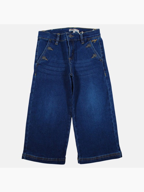 Lee cooper - jean coupe large, taille haute et fermeture boutonnée - Kiabi