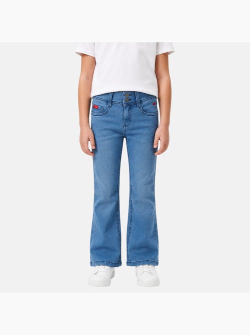 Lee cooper - jean coupe large, taille haute et fermeture boutonnée - Kiabi