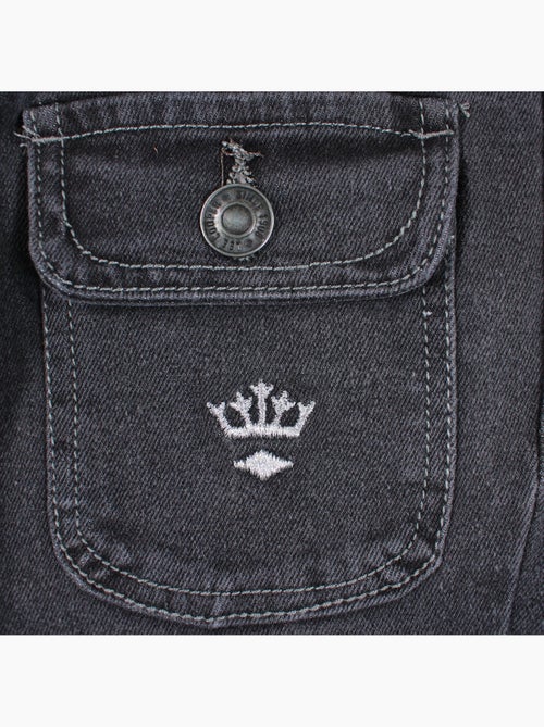 Lee cooper - jean coupe large, taille haute et fermeture boutonnée - Kiabi