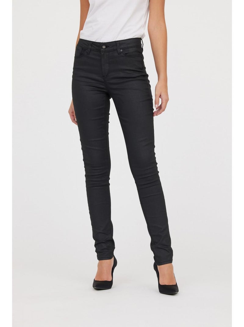 Lee Cooper - Jean JANA Black Coatted L32 Noir - Kiabi