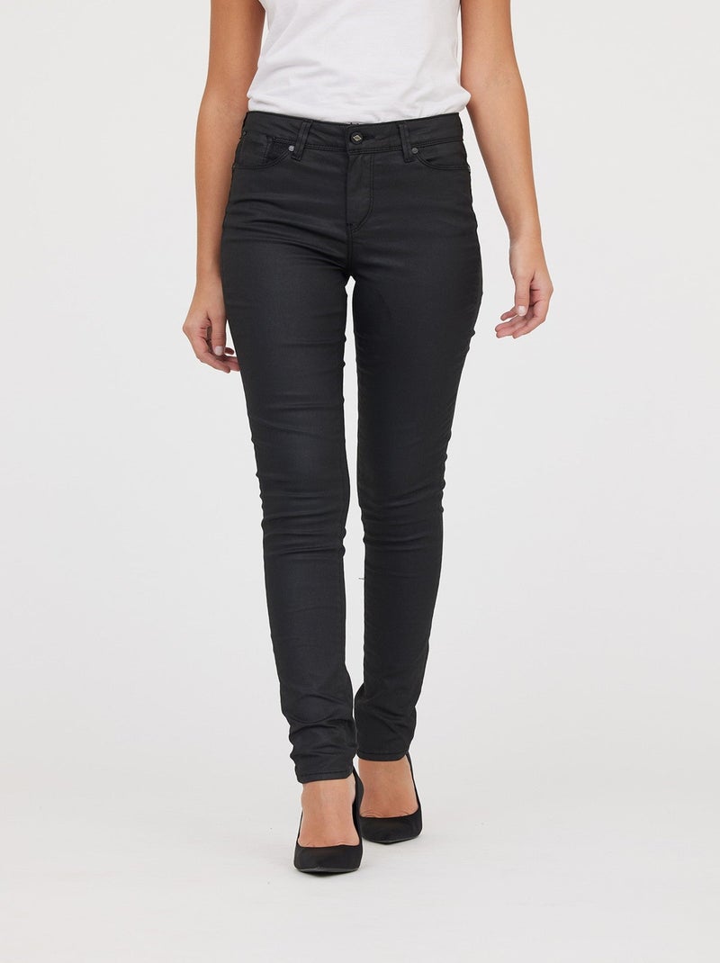 Lee Cooper - Jean JANA Black Coatted L32 Noir - Kiabi