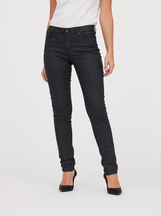 Lee Cooper - Jean JANA Black Coatted L32