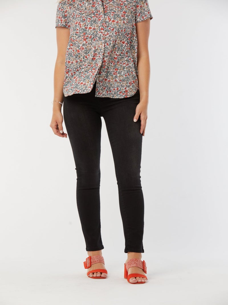Lee Cooper - Jean JANA Black Slim L32 Noir - Kiabi