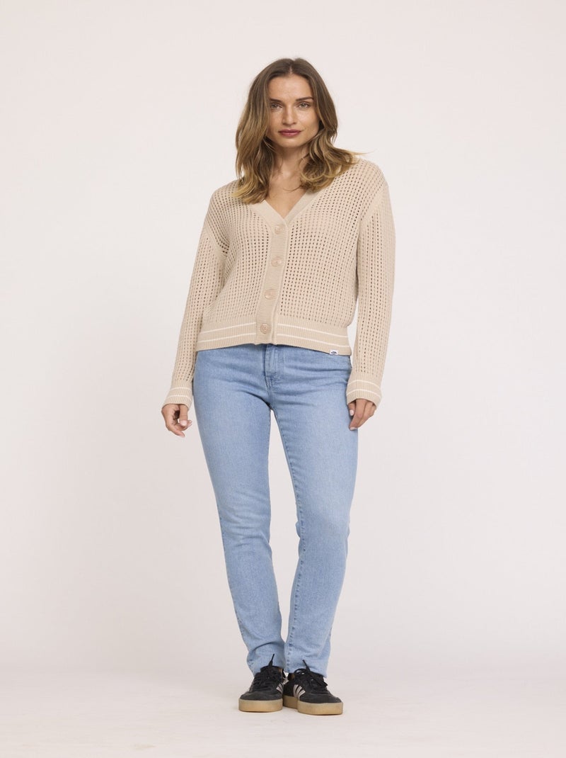 Lee Cooper - Jean JANA Light Blue Brushed Bleu - Kiabi