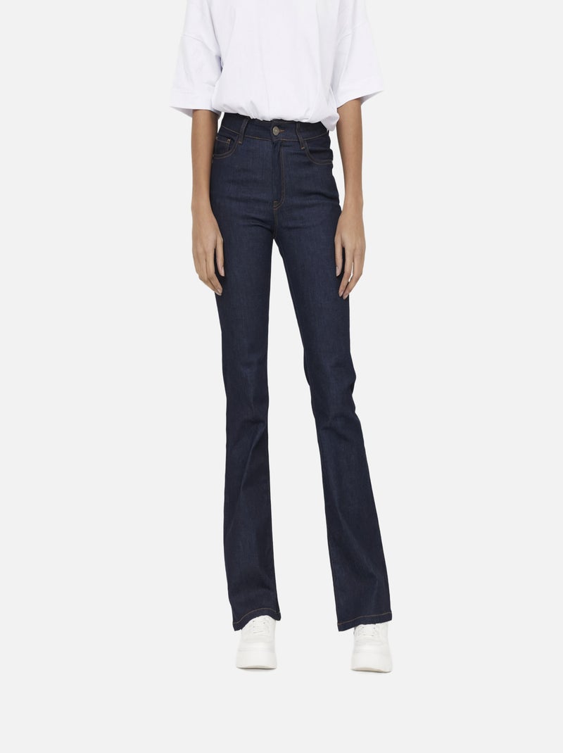 Lee Cooper - Jean JISENA Brut Marron foncé - Kiabi