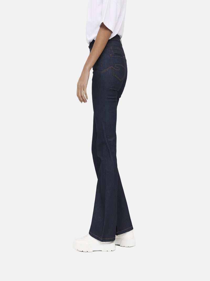 Lee Cooper - Jean JISENA Brut Marron foncé - Kiabi