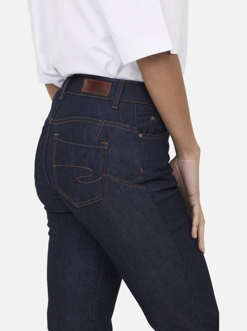 Lee Cooper - Jean JISENA Brut Marron foncé - Kiabi