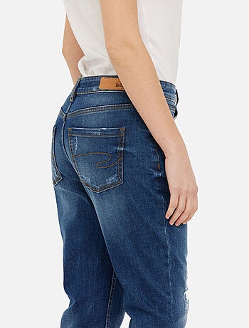 Lee Cooper - Jean JOHANA Medium Blue Destroy