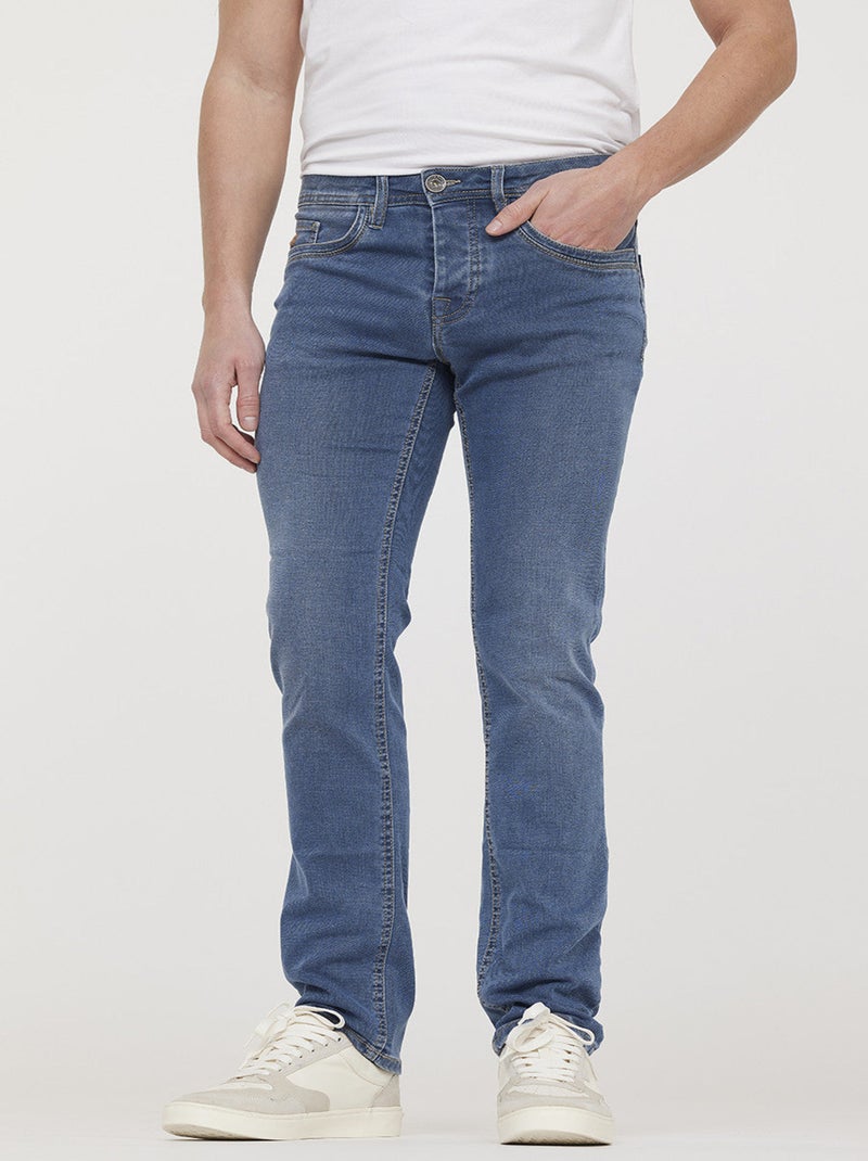 Lee Cooper - Jean JOKER Light double stone Gris chiné - Kiabi