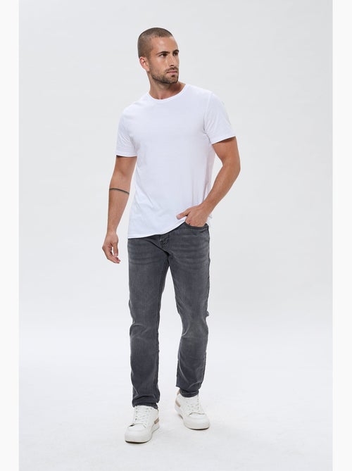 Lee Cooper - Jean JORDY Dark Grey Brushed - Kiabi