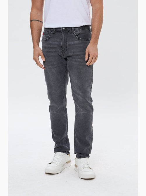Lee Cooper - Jean JORDY Dark Grey Brushed - Kiabi