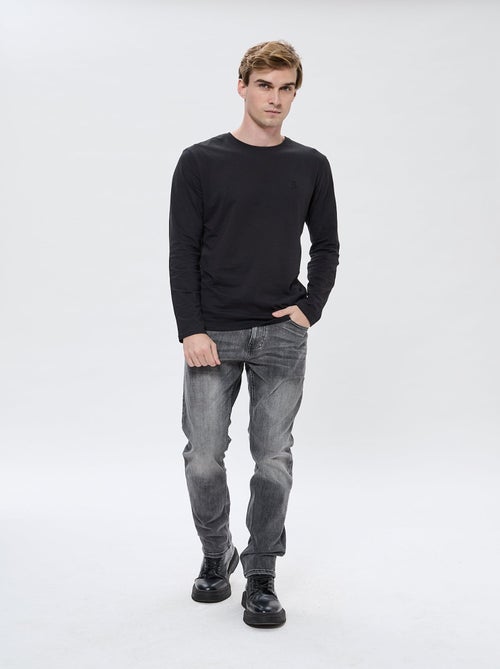 Lee Cooper - Jean JORDY Dark Grey - Kiabi
