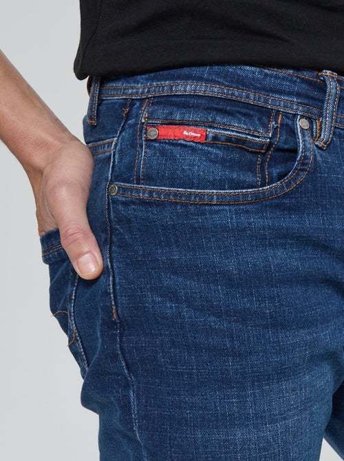 Lee Cooper - Jean JORDY Deep Blue Brushed - Kiabi
