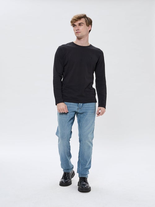 Lee Cooper - Jean JORDY Medium Blue Brushed - Kiabi