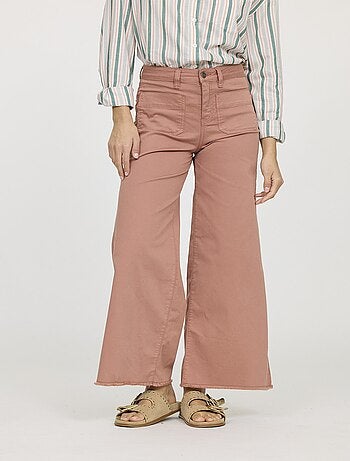 Lee Cooper - Pantalon JOULIA Écru
