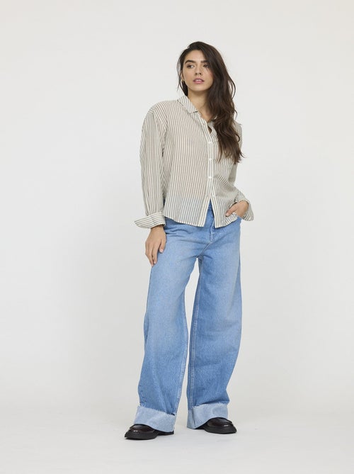 Lee Cooper - Jean JUDE Vintage blue brushed - Kiabi