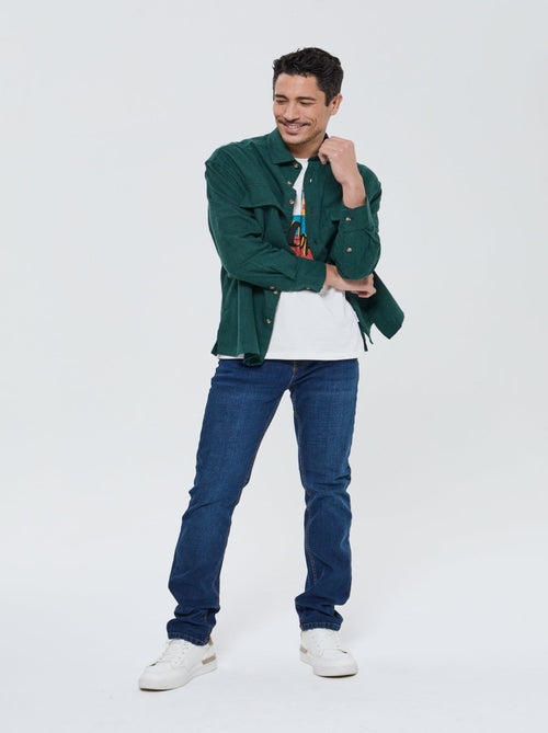 Lee Cooper - Jean JULIEN Deep Blue Brushed - L34 - Kiabi