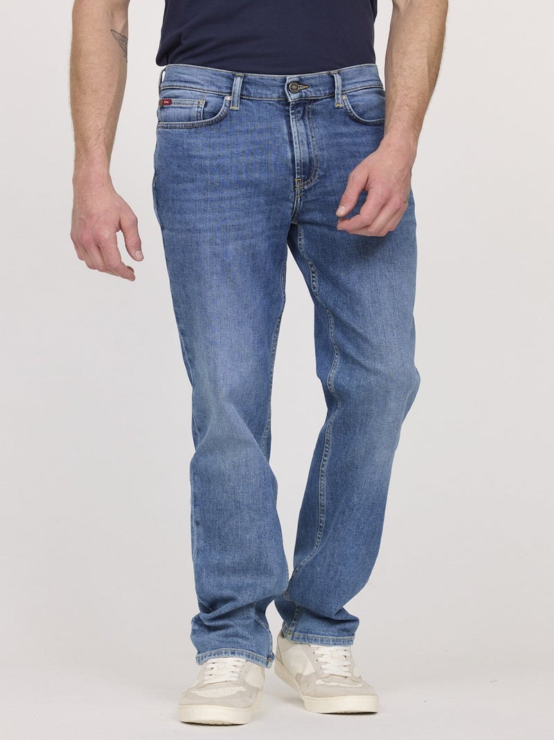 Lee Cooper - Jean LC118 L34 Double Stone Brushed Gris - Kiabi