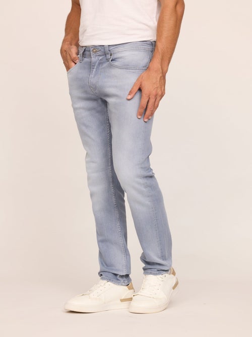 Lee Cooper - Jean LC122 Bleu clair gris - Kiabi Lee Cooper - Jean LC122 Bleu clair gris - Kiabi