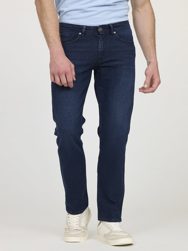 Lee Cooper - Jean LC122 Blue black stone Bleu - Kiabi