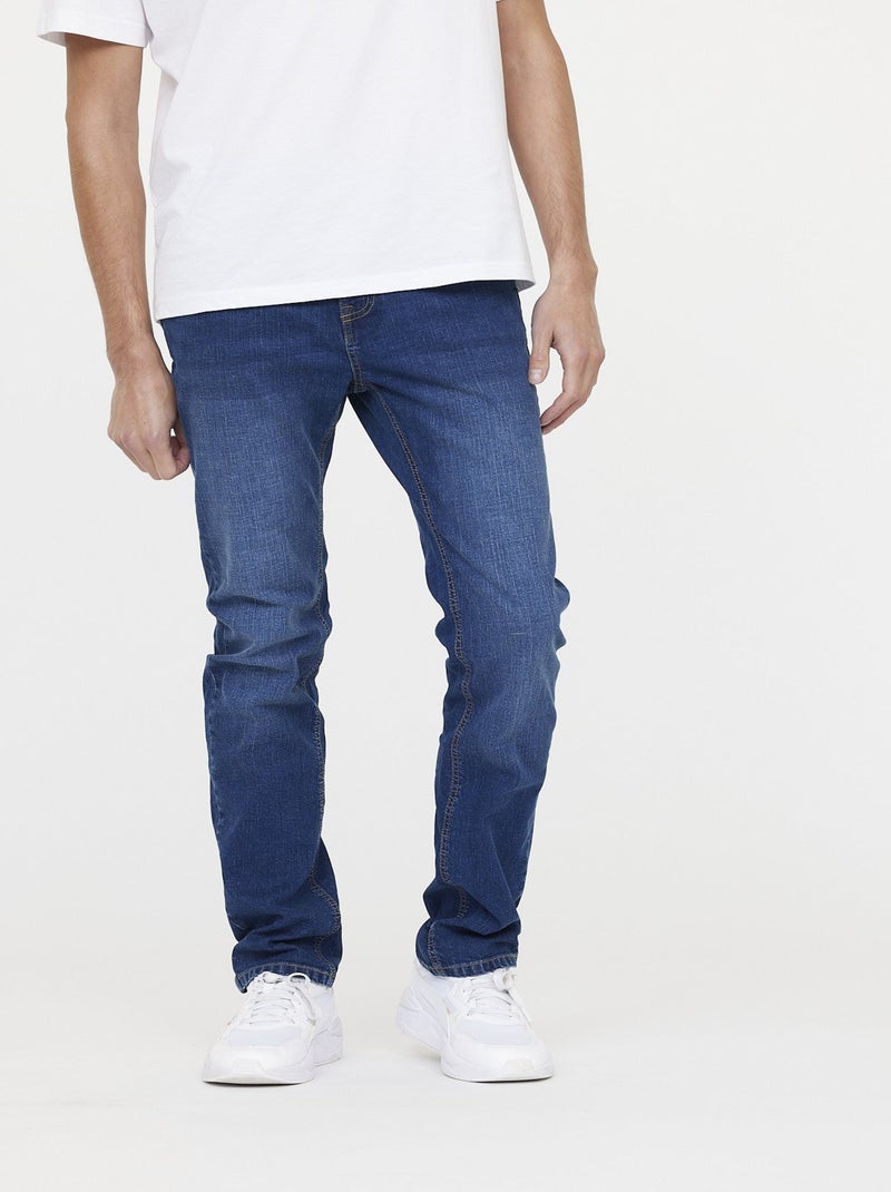 Lee Cooper - Jean LC122 Blue Brushed Bleu - Kiabi