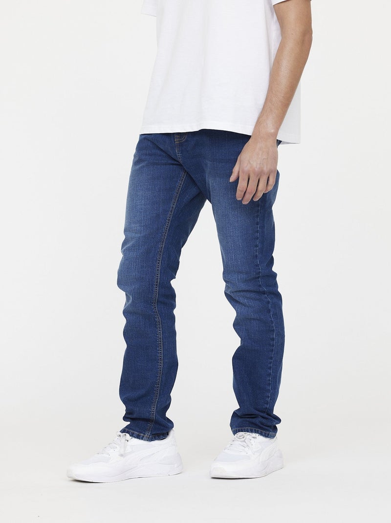 Lee Cooper - Jean LC122 Blue Brushed Bleu - Kiabi