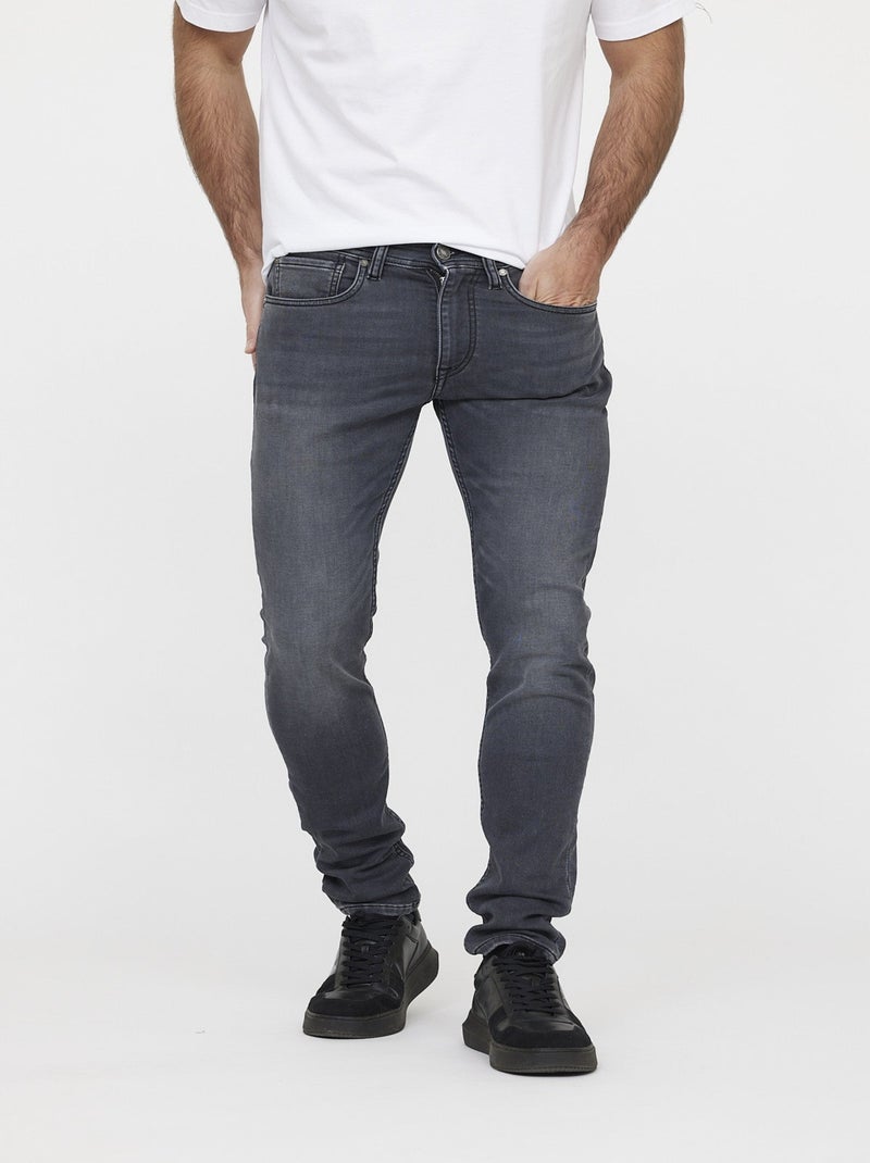 Lee Cooper - Jean LC122 Dark grey Gris - Kiabi