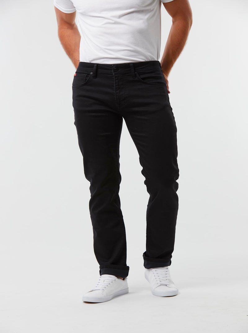 Lee Cooper - Jean LC122 Flex Od Black Noir - Kiabi